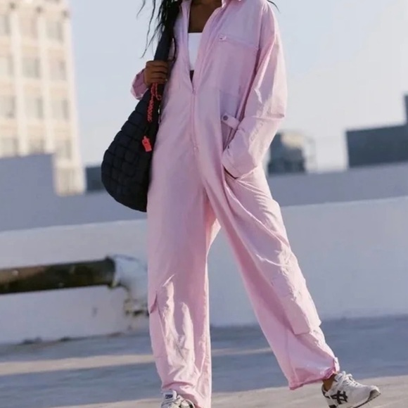 NWOT Free People Movement Mesmerize Me Coveralls - Picture 4 of 4